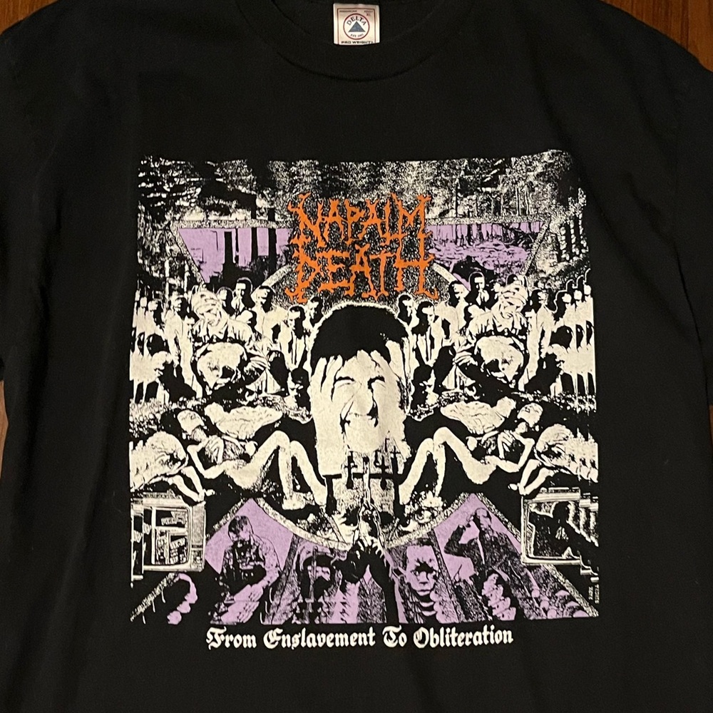 Napalm Death Vintage Band Tee